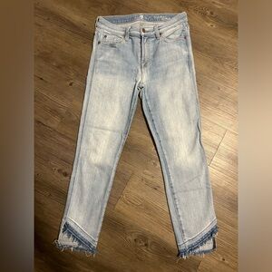7 For All Mankind skinny crop jeans